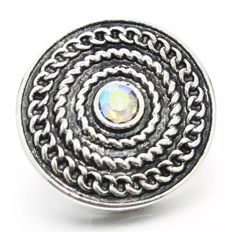 Metal Hairpin click / chunk button 097 - HAIRPIN.NU