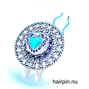 Metal Hairpin click / chunk button Papa - HAIRPIN.NU