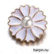 Metal Hairpin click / chunk button Mei - HAIRPIN.NU