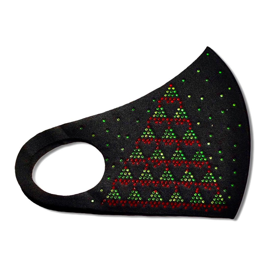 Mondkapje Kerst Santa 3 - HAIRPIN.NU