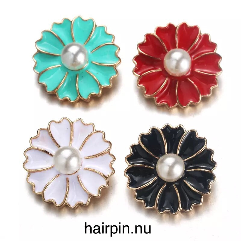 Metal Hairpin click / chunk button Mei - HAIRPIN.NU