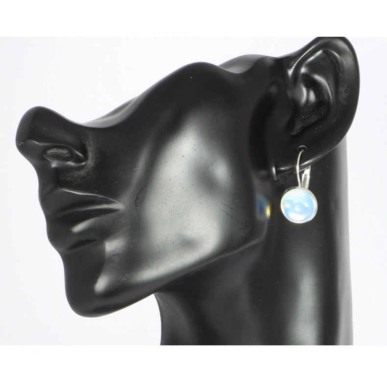 Oorbel Cabochon kleur naar keuze - HAIRPIN.NU